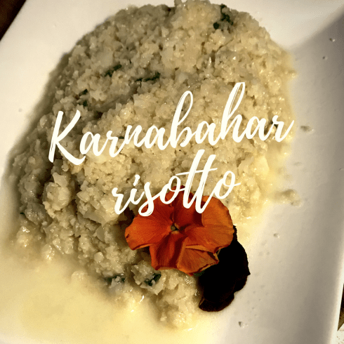 Karnabahar risotto